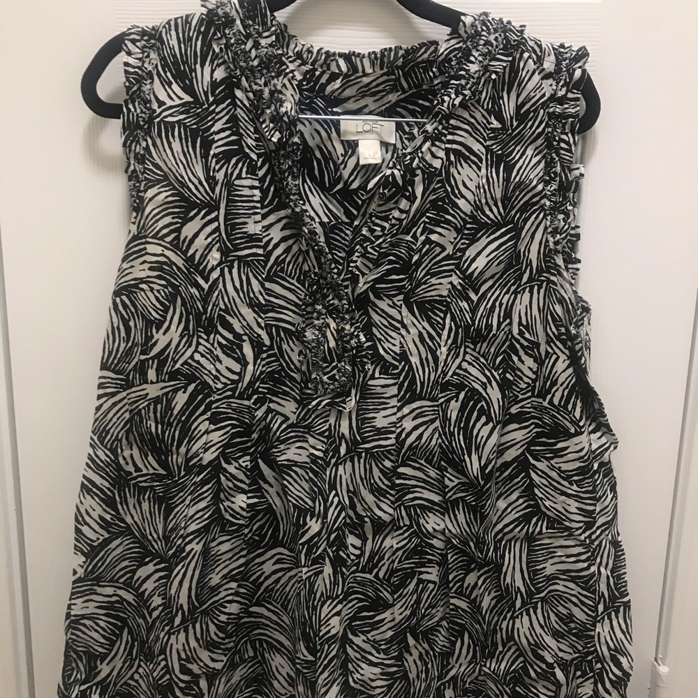 Ann Taylor Loft Sleeveless Blouse